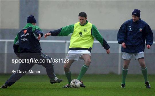 Republic of Ireland Squad Training Session