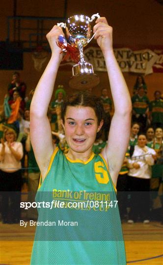Ursuline College v Presentation Listowel -  Bank of Ireland Schools Cup U16 "A" Girls Final