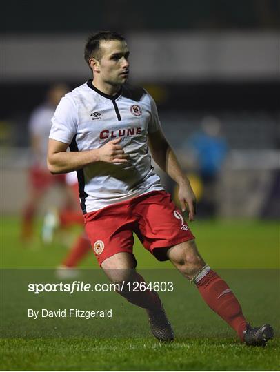 Bray v St. Patrick's Athletic - Leinster Senior Cup Fourth Round