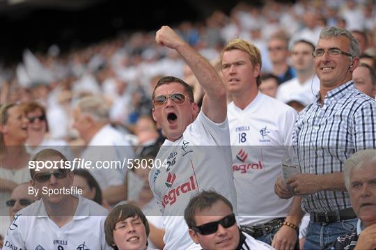 Supporters at the Leinster GAA Senior Football Championship Semi-Finals