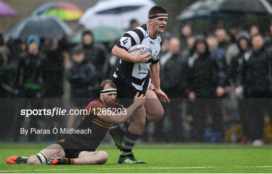 Cistercian College Roscrea v CBC Monkstown - Bank of Ireland Leinster Schools Senior Cup Round 1