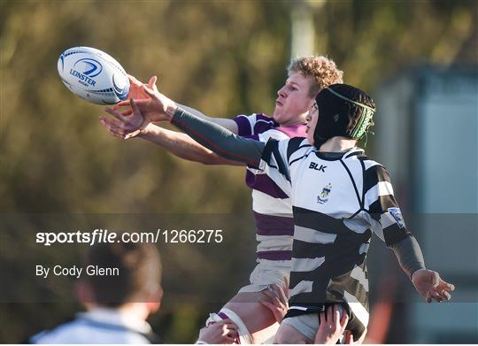 Cistercian College Roscrea v Clongowes Wood College - Bank of Ireland Leinster Schools Junior Cup Round 1