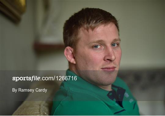 Ireland Rugby Press Conference and Squad Training