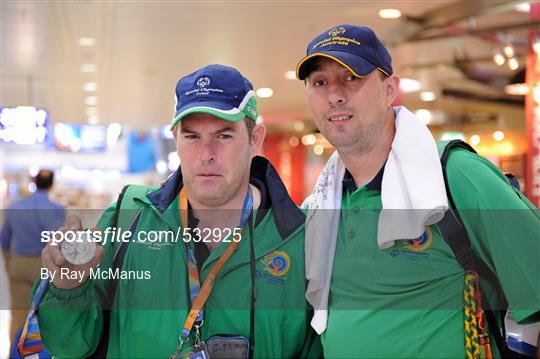 Team Ireland Return from the 2011 Special Olympics World Summer Games in Athens