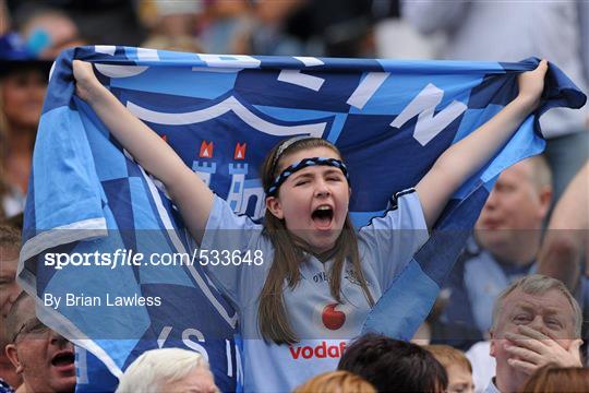 Supporters at the Leinster GAA Football Championship Finals