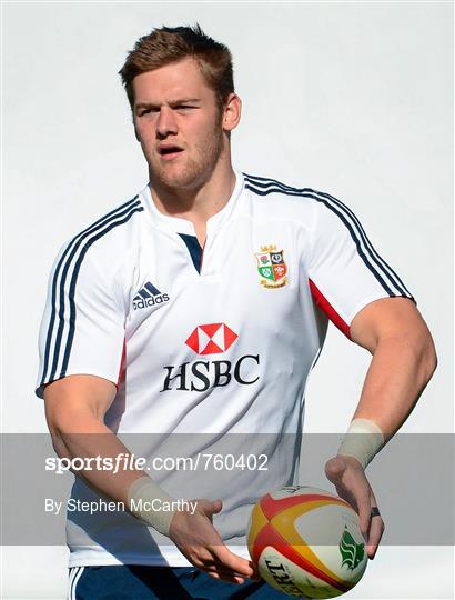 British & Irish Lions Tour 2013 -  Forwards Training - Thursday 13th June