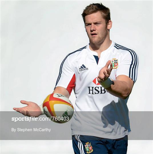 British & Irish Lions Tour 2013 -  Forwards Training - Thursday 13th June