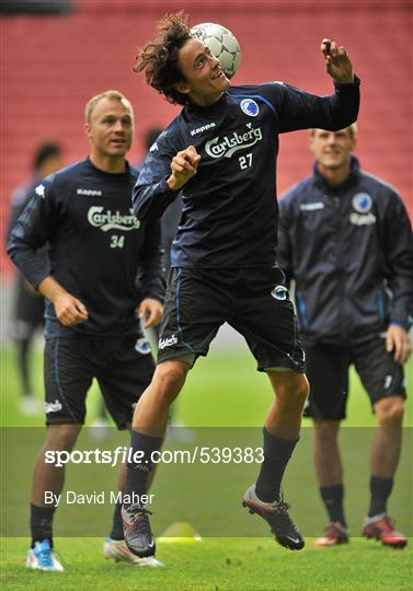 FC Copenhagen Squad Training and Press Conference - Tuesday 26th July