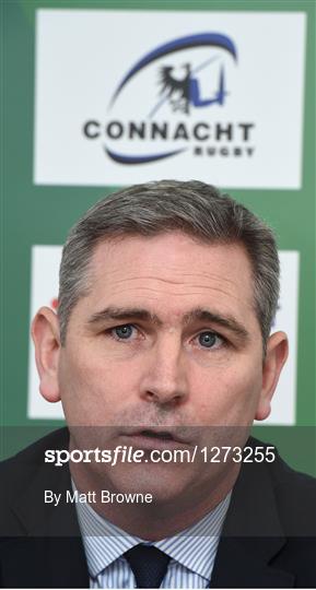 Connacht Rugby Squad Training and Press Conference