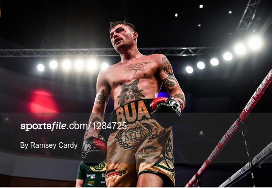 Boxing from Waterfront Hall in Belfast