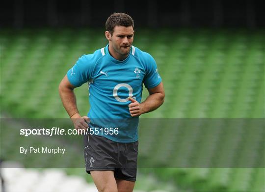 Ireland Rugby Squad Captain's Run - Friday 26th August