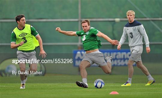 Republic of Ireland Squad Training - Monday 29th August