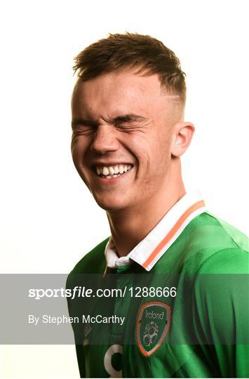 Republic of Ireland Under 21s Squad Portraits