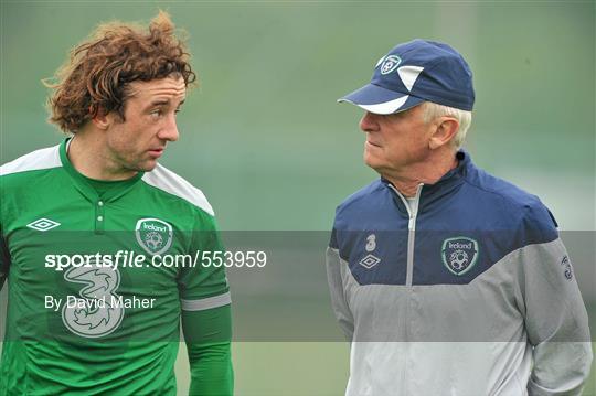 Republic of Ireland Squad Training - Wednesday 31st August 2011