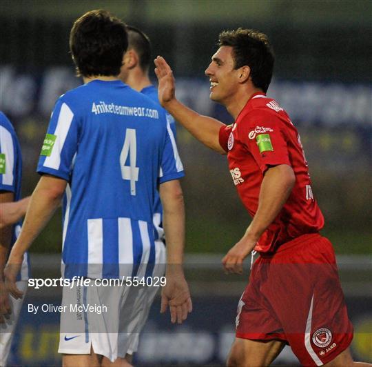 Monaghan United  v Sligo Rovers - FAI Ford Cup 4th Round Replay