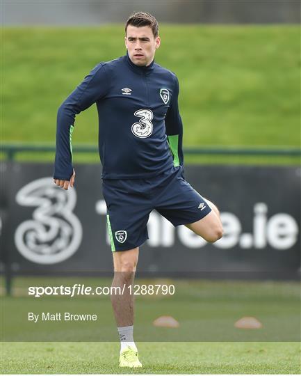 Republic of Ireland Squad Training and Press Conference