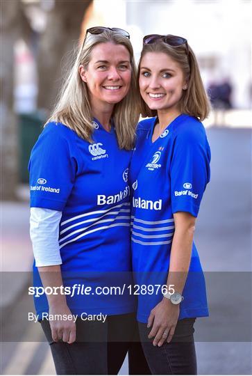 Fans at Leinster v Cardiff Blues - Guinness PRO12 Round 18