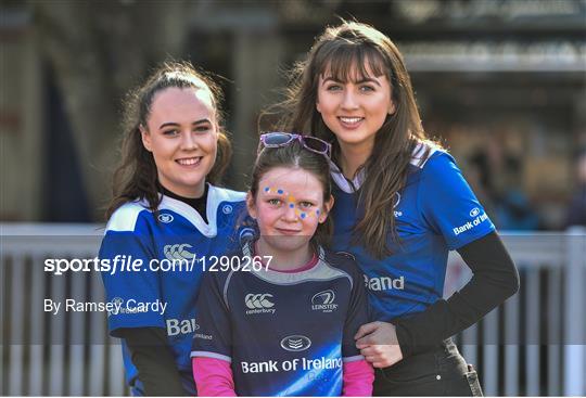 Fans at Leinster v Cardiff Blues - Guinness PRO12 Round 18