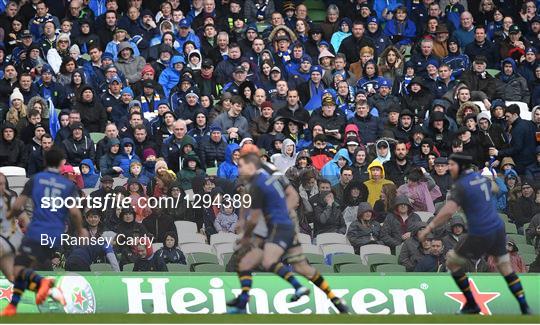 Fans at Leinster v Wasps - European Rugby Champions Cup Quarter-Final