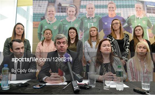 Republic of Ireland Women's National Team Press Conference