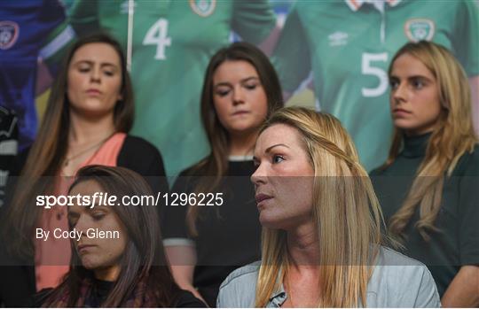 Republic of Ireland Women's National Team Press Conference