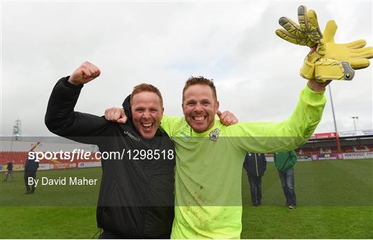 Boyle Celtic v Evergreen FC - FAI Junior Cup Semi Final in association with Aviva and Umbro