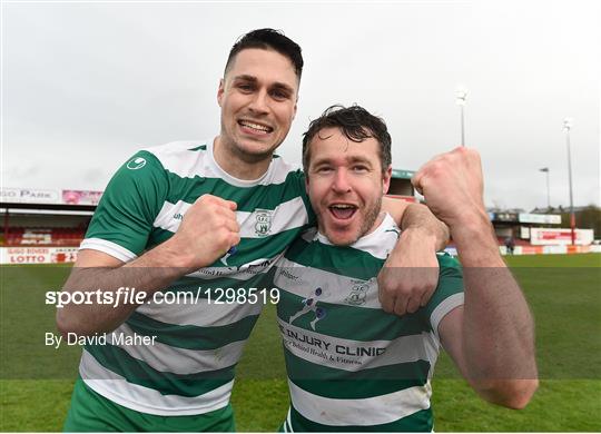 Boyle Celtic v Evergreen FC - FAI Junior Cup Semi Final in association with Aviva and Umbro