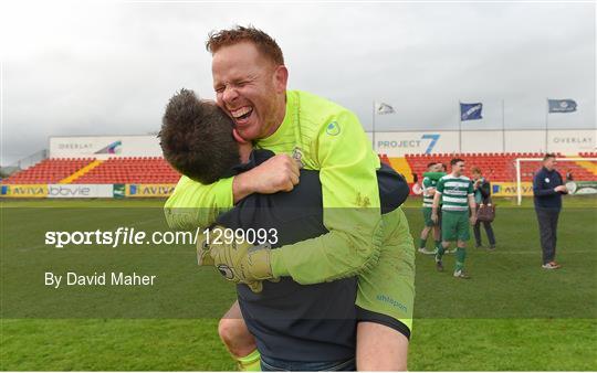 Boyle Celtic v Evergreen FC - FAI Junior Cup Semi Final in association with Aviva and Umbro