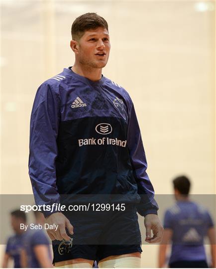 Munster Rugby Squad Training and Press Conference