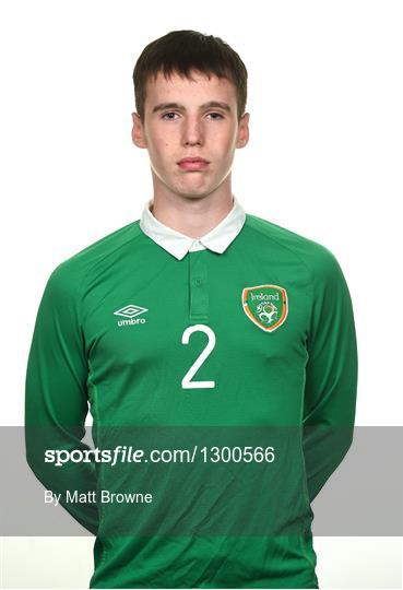 Republic of Ireland U18s Squad Portraits