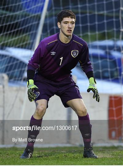 Republic of Ireland U18s v England - Centenary Shield