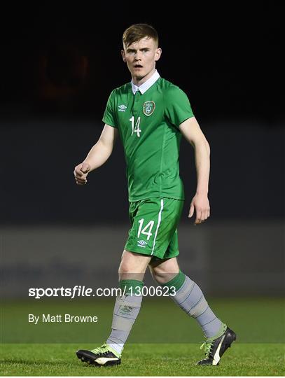 Republic of Ireland U18s v England - Centenary Shield