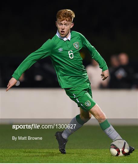 Republic of Ireland U18s v England - Centenary Shield