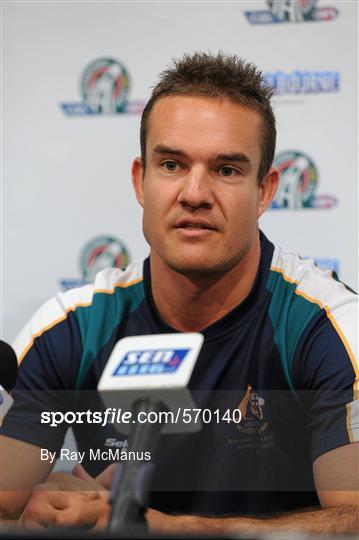 International Rules Series 2011 - pre match press conference
