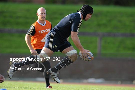 Munster Rugby Squad Training - Tuesday 1st November