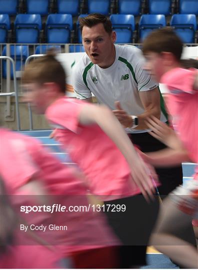 Athletics Ireland and Bank of Ireland Athletics Masterclass with David Gillick