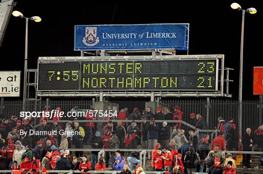 Sportsfile - Munster V Northampton Saints - Heineken Cup Pool 1 Round 1 ...