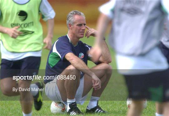 Republic of Ireland Squad Training Session and Press Conference