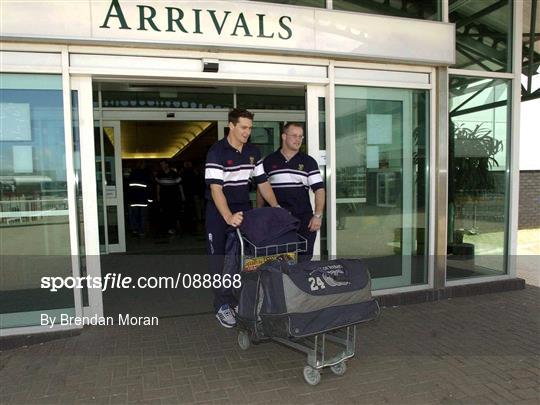 Munster Rugby Squad Arrive in Cardiff ahead of Heineken Cup Final