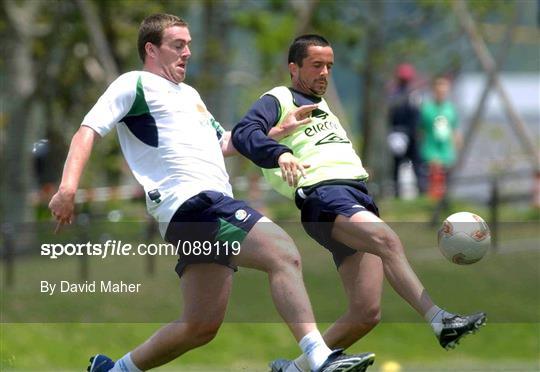 Republic of Ireland Squad Training Session and Press Conference