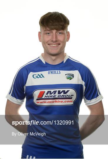 Laois Hurling Squad Portraits 2017