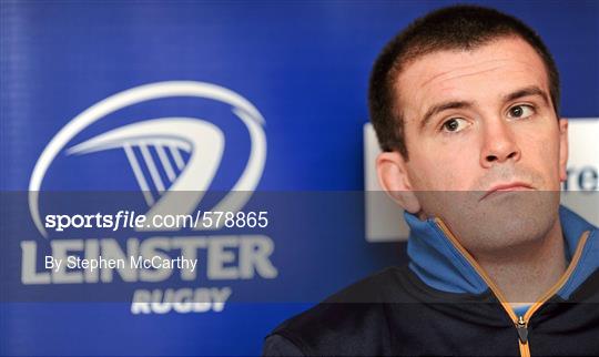 Leinster Rugby Squad Press Conference - Wednesday 30th November 2011