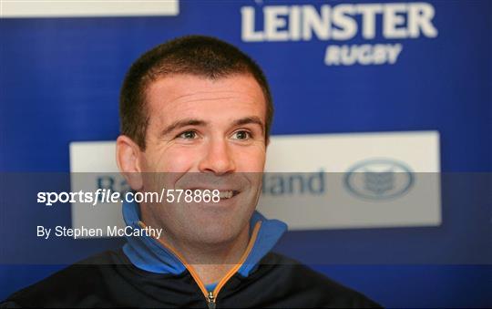 Leinster Rugby Squad Press Conference - Wednesday 30th November 2011