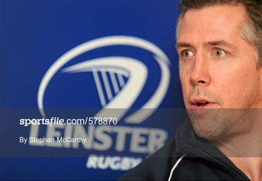 Leinster Rugby Squad Press Conference - Wednesday 30th November 2011