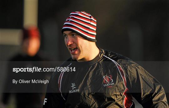 Ulster Rugby Squad Training - Monday 5th December 2011