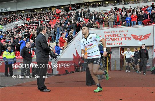 Scarlets v Munster - Heineken Cup Pool 1 Round 3