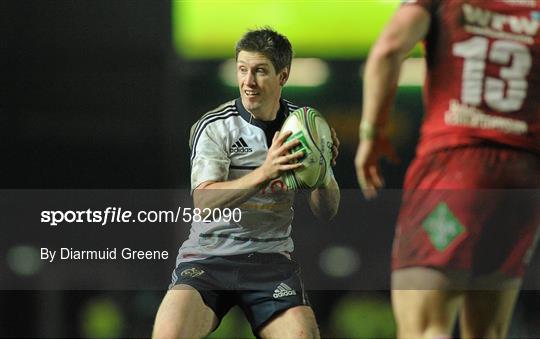 Scarlets v Munster - Heineken Cup Pool 1 Round 3