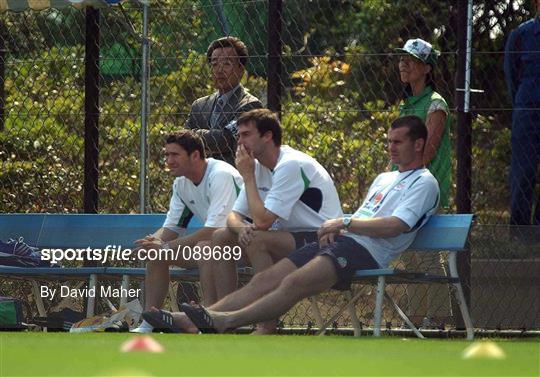 Republic of Ireland Training Session and Press Conference