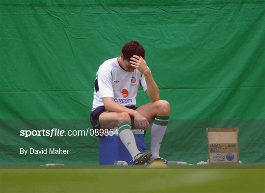 Republic of Ireland Training Session and Press Conference