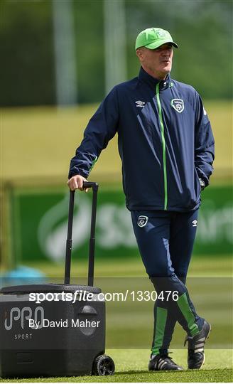 Republic of Ireland Squad Training and Press Conference